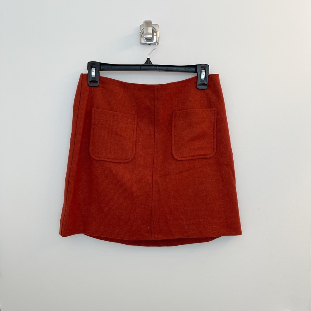 Madewell Museum Patch-Pocket Mini Skirt